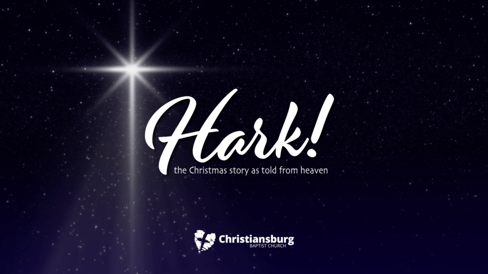 Hark, the Christmas Story as Told From Heaven